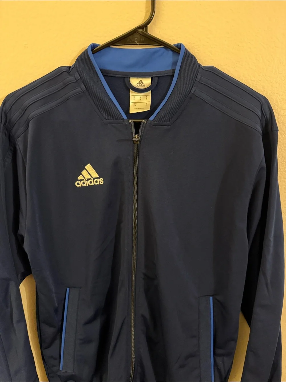 Adidas Men’s Navy Blue Track Jacket